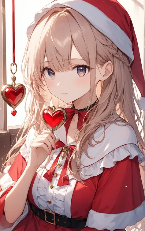  I cant even call her name in her Santa Claus costume   　     I was staring intently at her captured heart
I have to say I dont like it　 First love
pendulum heart      