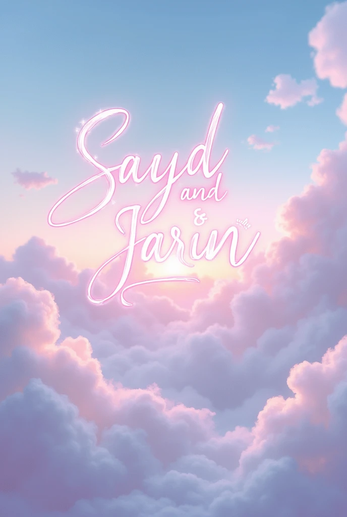 Sayd+jarin written in lovely sky 