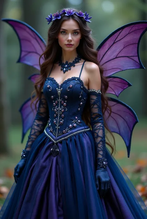 October – Midnight Harvest Fairy
The Midnight Harvest Fairy embodies the mysterious and magical feel of October nights, full of wonder and enchantment. Her gown is a deep midnight blue, accented with rich purple and dark plum, evoking the calm of an autumn...