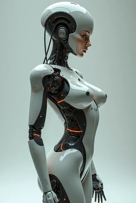 robot,  busty , desnuda