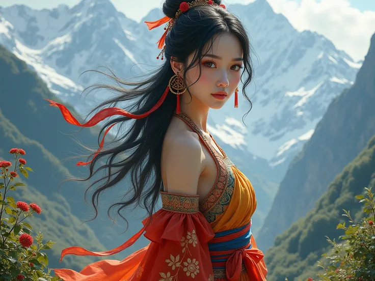 sexy tibet girl