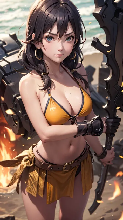  Female Warrior、 Bikini Armor