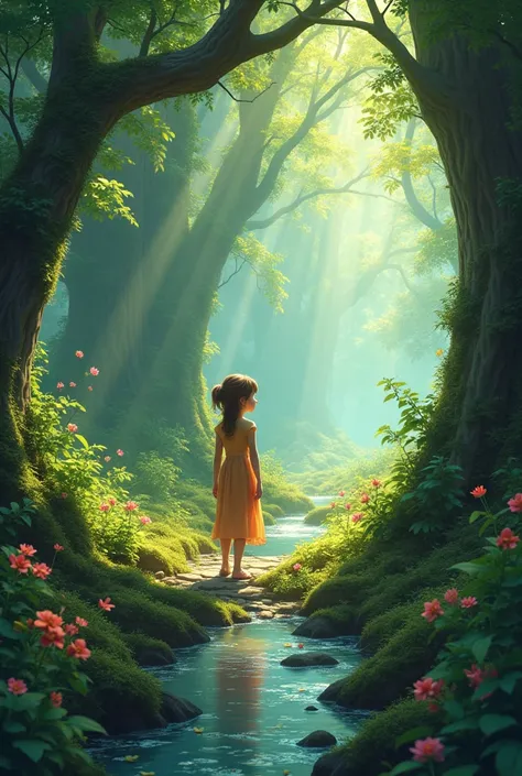 One morning, a curious girl named Elara, driven by tales of In2lin’s beauty and magic, decided to venture into the forest. She was no ordinary traveler; Elara had always felt a connection to nature, hearing faint murmurs in the rustle of leaves and the bab...