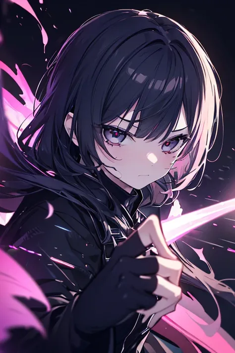 1girl, angry expression, clenched fists, dark dramatic lighting, detailed face, extreme anger, intense glare, intense frustration, maleficent, menacing aura, occult magic, revenge, sinister, supernatural powers, vengeful, vengeful spirit, vindictive, vivid...