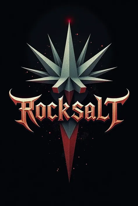 I need rock band logo for my band named "RockSalt". It will be aggressive and unique. 