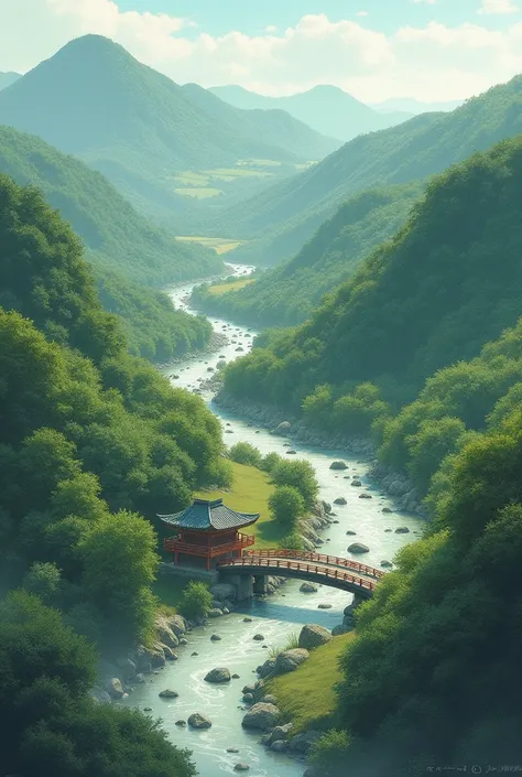 Japanese landscape realism 