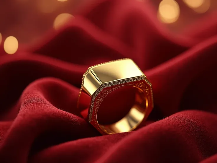 photo from solid elegant gold ring new year mood