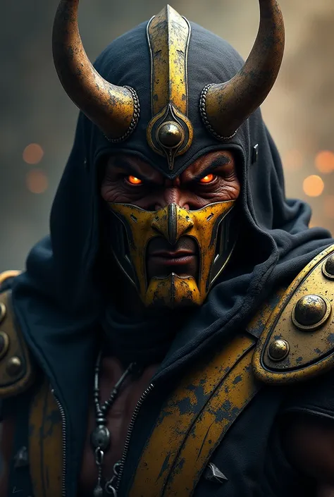 Rosto do Shao kahn do mortal Kombat