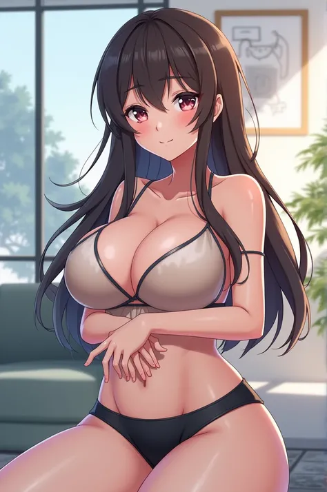 make anime pictures of girls, jumbo and big boobs/boobs no sensor