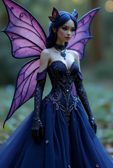 October – Midnight Harvest Fairy
The Midnight Harvest Fairy embodies the mysterious and magical feel of October nights, full of wonder and enchantment. Her gown is a deep midnight blue, accented with rich purple and dark plum, evoking the calm of an autumn...