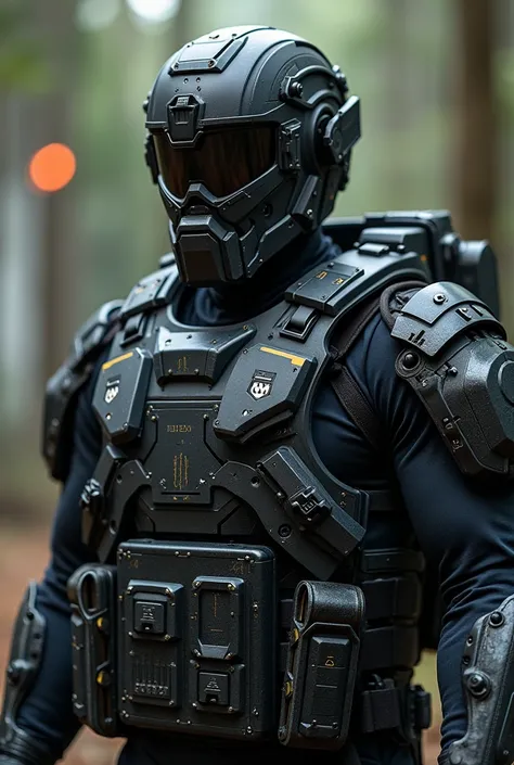 Advanced Body armor with ammo pocket
