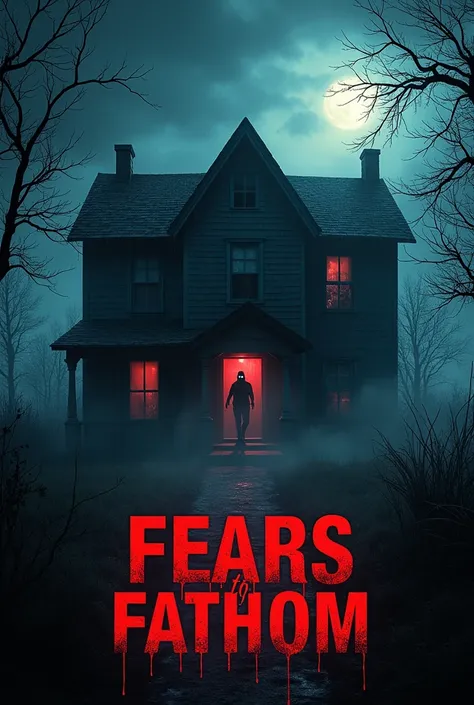 Sure! Here’s a detailed description for creating a horrifying YouTube thumbnail for Fears to Fathom - Home Alone:

Scene Description:

Background: A dark, abandoned house at night, with broken windows, overgrown weeds, and an eerie, moonlit sky. Add a fogg...