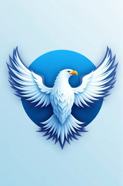 LeLeBet logo with white and blue eagle