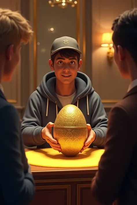 MrBeast selling golden egg