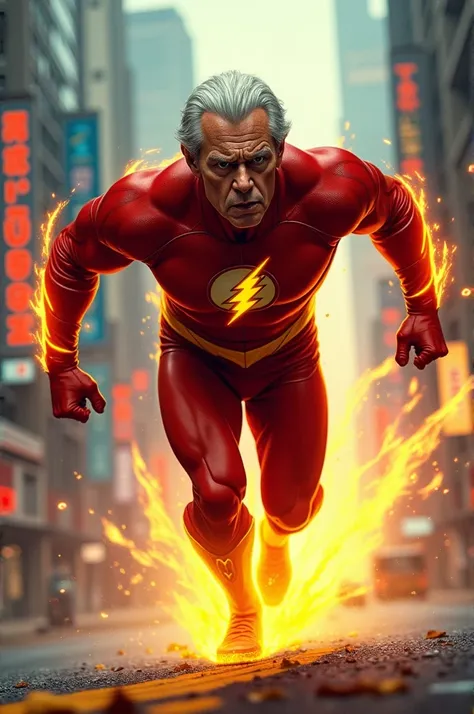 Elderly flash image 