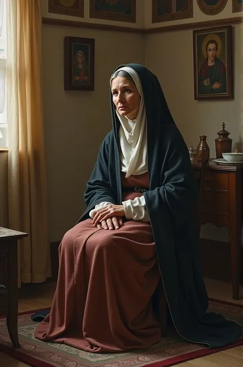 Apostola Sara in her house