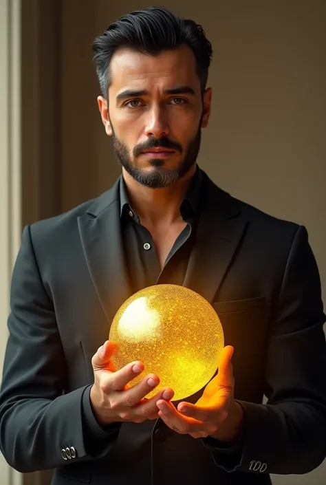  Kenan Yildiz holding a golden ball 
