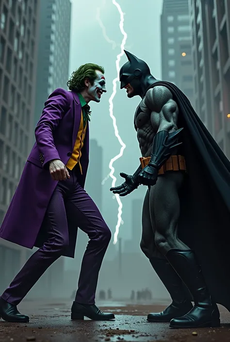 Joker fight batman 