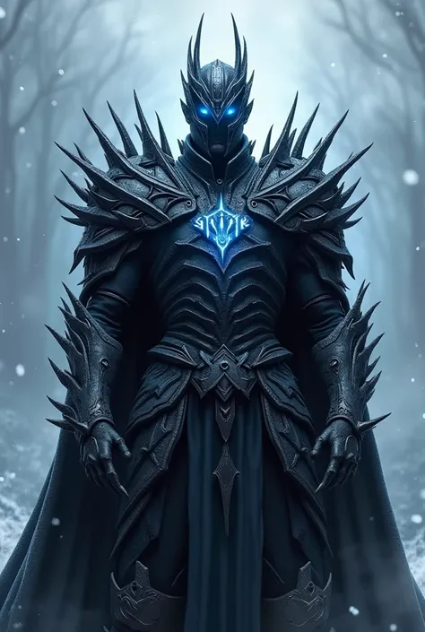 Nightking warrior with letters "SVBK" written on it