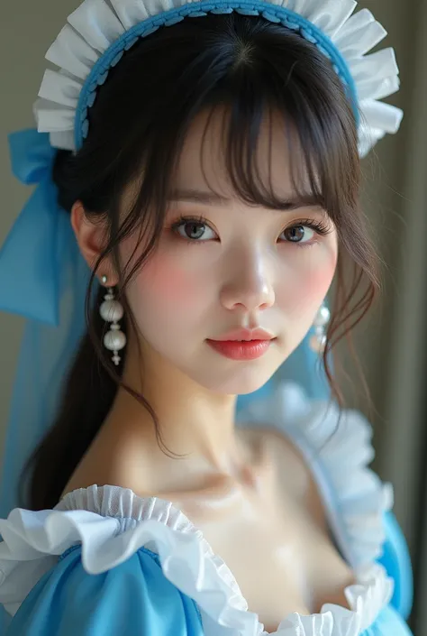  1 girl,(Wearing colorful stage costumes:1.2), Very beautiful Japanese idol portrait , face close-up,( RAW photos , top quality),(Genuine,Genuineistic:1.4),(masterpiece), Very Delicate and Beautiful  , Unity 8k Wallpaper , very detailed bust, high definiti...