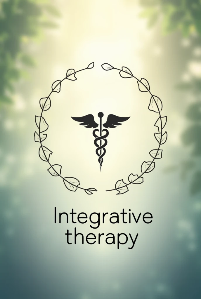 Health symbol with the name integrative therapy 
With the name Caio Henrique 