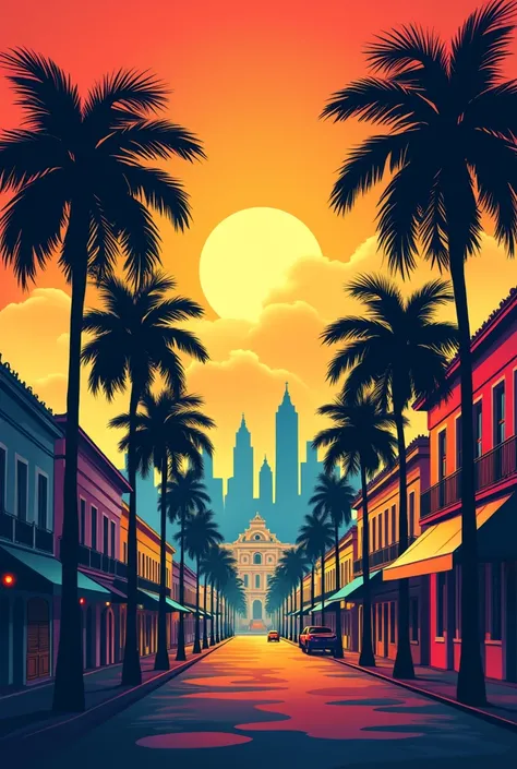 Barbados city poster 