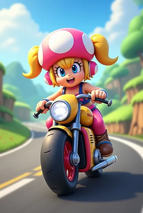 Toadette motorcycle 🏍️