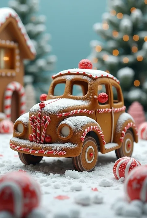 Gingerbread car