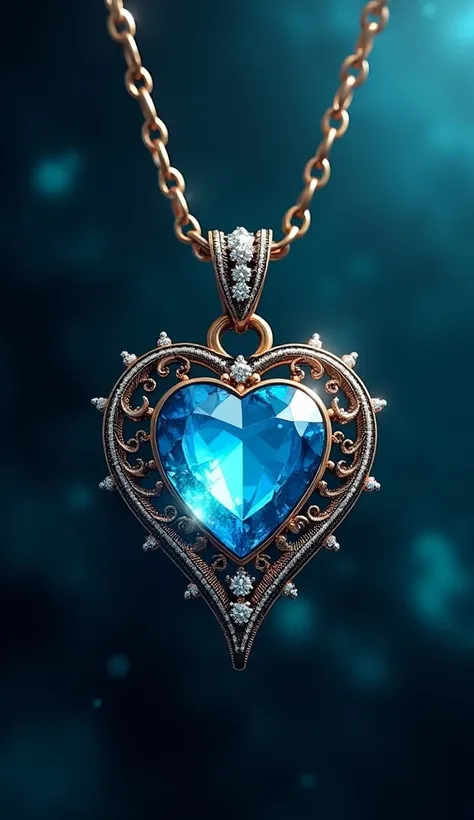 Titanic Heart of the Sea necklace