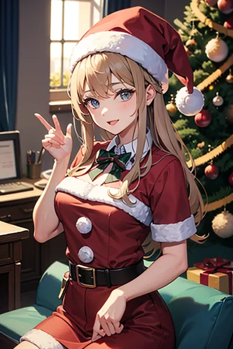  1 girl ,  Christmas