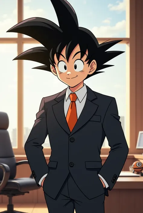 Gocu dressed as a lawyer