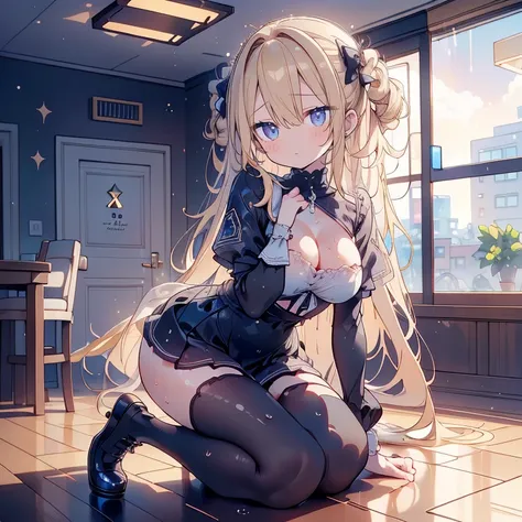 Full body Anime Ecchi Hentai Waifu beautiful detailed eyes, beautiful detailed lips, extremely detailed eyes and face, long eyelashes, 1 girl, sensual, young woman, sensual medium/large breasts, beautiful female face, slim, sexy, erotic, beautiful fashiona...