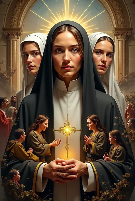 digital poster on promoting priesthood or religious men and women