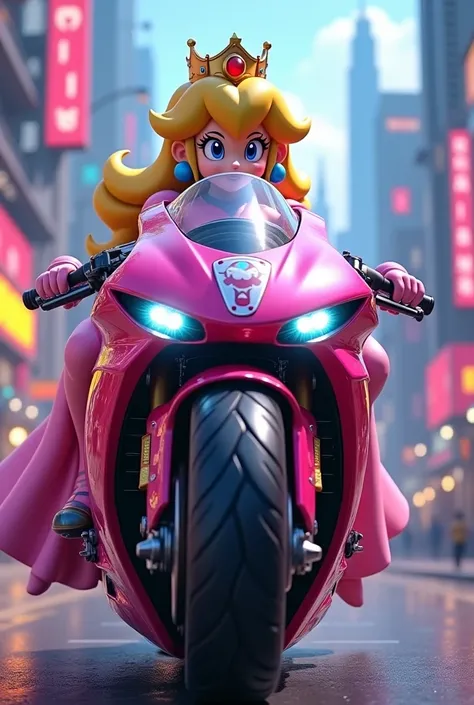 Princess peach motorcycle 🏍️