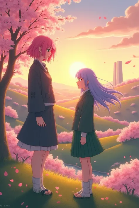 Sakura Haruno and Hinata hyuga on kolaneh