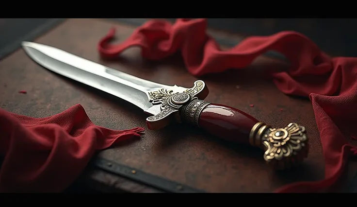 A detailed image of the weapon used to kill the concubina.