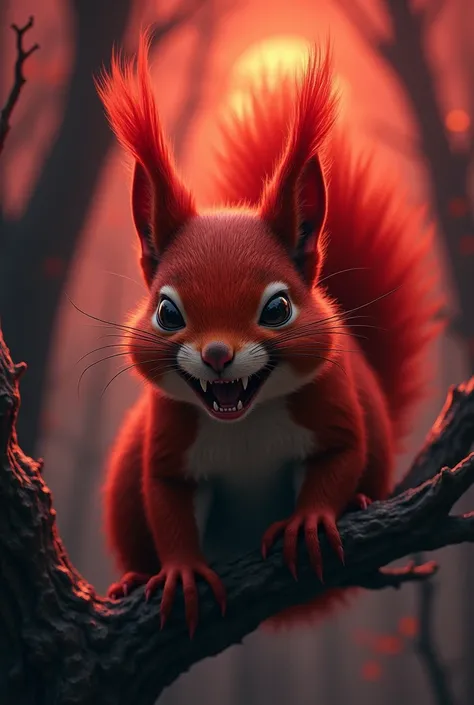 very very very devilish red squirrel