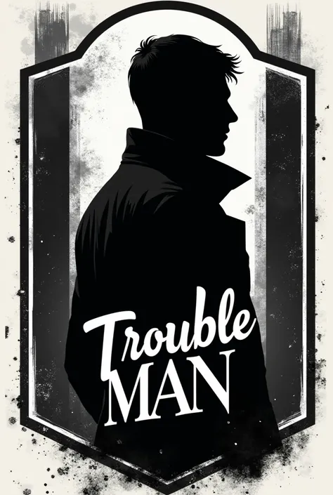 Create a logo for a clothing brand with the name Trouble Man
