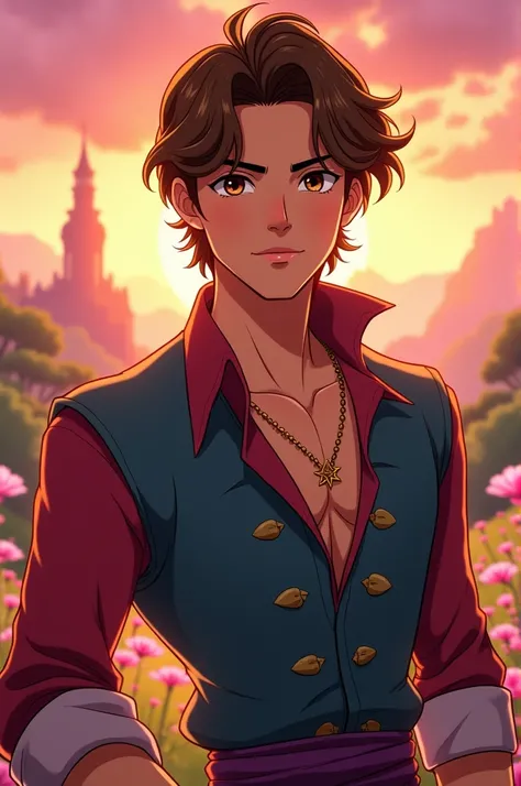 Flynn Rider anime style