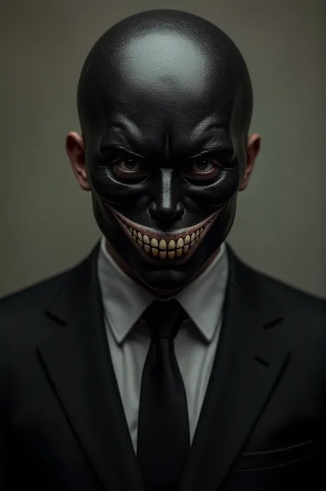 ((best quality)), ((masterpiece)), (detailed),  perfect face

Character: Nick name Vengeance

Use exactly that character and image, But put a mask on it ,  a mask that doesnt express any feeling , black suit, black tie
