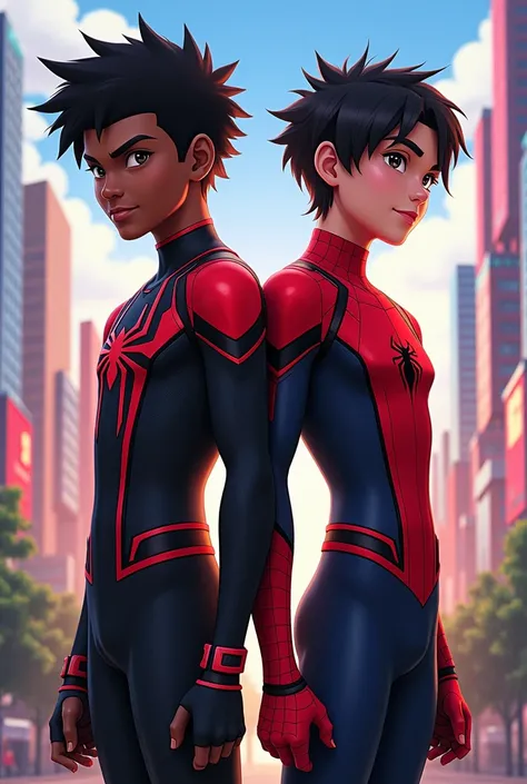 Miles Morales and Hiro Hamada Together 