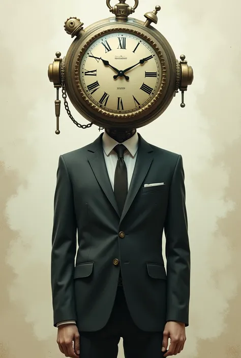 Clock head suit