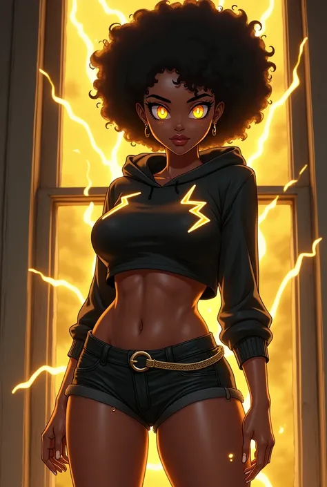 ((Electric Type)) ((Extremely Detailed curvy thick slim fit figure)) ((Extremely Detailed window with Yellow thunderstorm in the background)) ((Extremely Perfect Detailed round sexy Booty)) ((Extremely Detailed big beautiful beast)) ((Extremely Detailed Be...