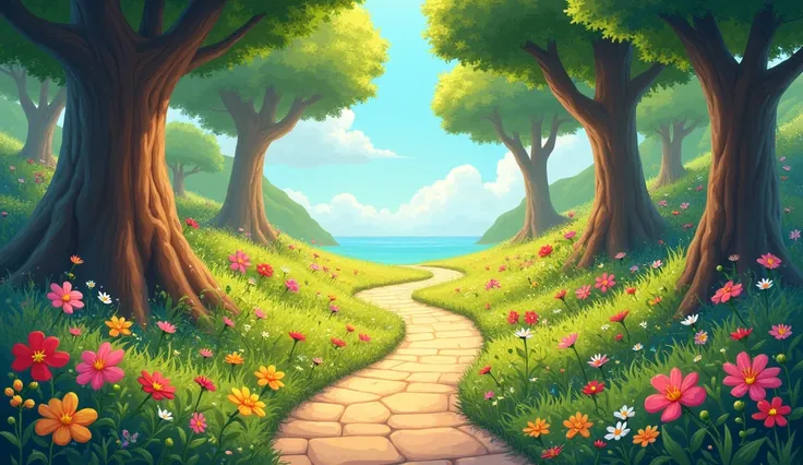 A very beautiful and joyful path