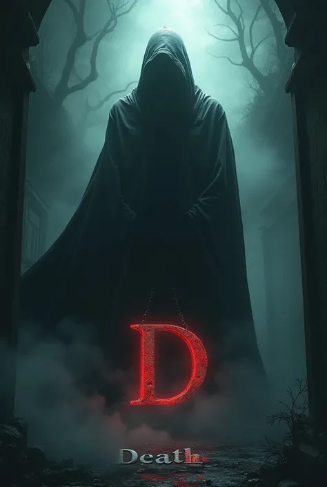 project.Bring out the atmosphere of 、 and the anime acronym D with the logo with death under it