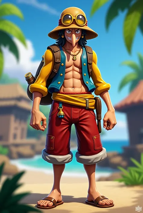 (One Piece) Usopp skin Concept for Fortnite