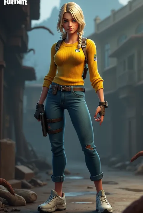 (Resident Evil 4) Ashley Graham skin for Fortnite