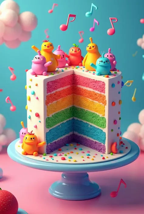 Rainbow cake, Sprunki Incredibox Games