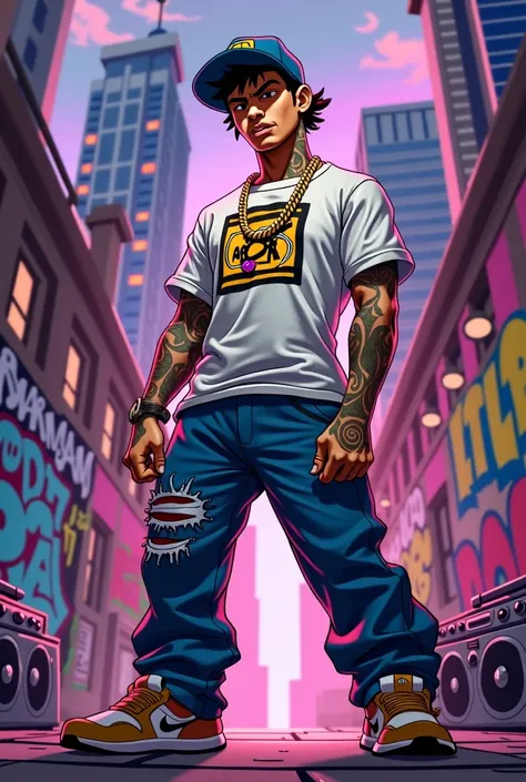 Hip-hop Stylized male character