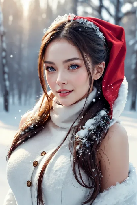 (half body), Looking at viewer, dressed, (photo realistic:1.4), (hyper realistic:1.4), (realistic:1.3), (smoother lighting:1.05), (increase cinematic lighting quality:0.9), 32K, 1girl(extremely beautiful, Russian Supermodel),20yo girl, hair scarf, long pon...